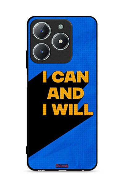 Tolwak غطاء حماية لهاتف Realme C63 4G - أستطيع وسأفعل