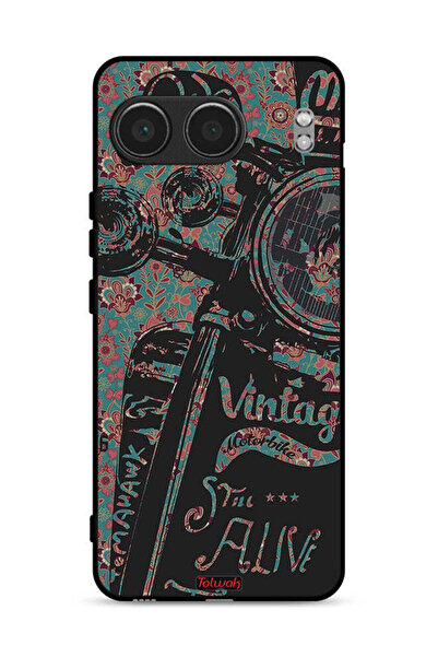 Tolwak غطاء حماية لهاتف OnePlus Nord 4 5G بتصميم دراجة نارية كلاسيكية