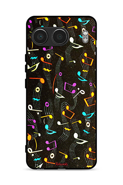 Tolwak غطاء حماية لهاتف OnePlus Nord 4 5G بنمط قماش موسيقي