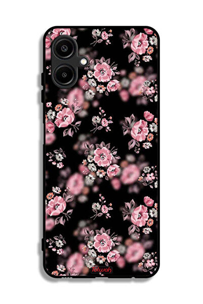 Tolwak غطاء حماية لهاتف سامسونج جالاكسي F06 5G بنقشة زهور بورتريه