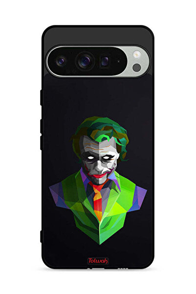 Tolwak غطاء حماية لجهاز Google Pixel 9 Pro XL بتصميم فن تجريدي للجوكر