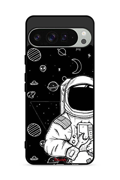 Tolwak غطاء حماية لجهاز Google Pixel 9 Pro بتصميم رائد فضاء