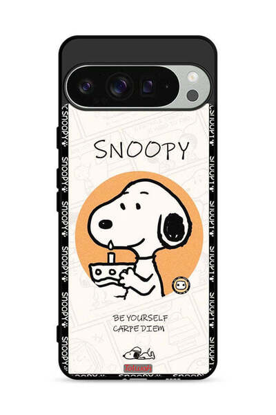 Tolwak غطاء حماية لجهاز Google Pixel 9 Pro بتصميم سنوبي "كن نفسك"