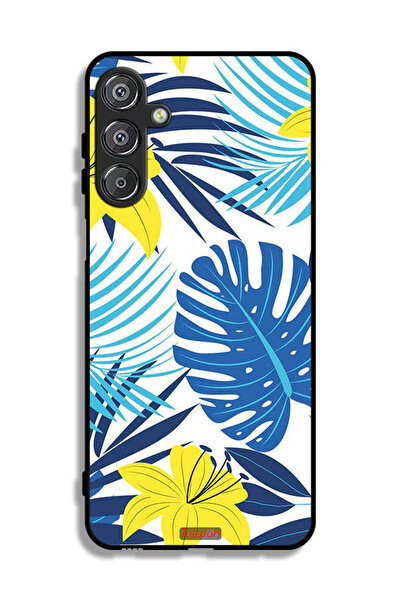 Tolwak غطاء حماية لهاتف سامسونج جالاكسي M16 5G بنقشة ريش وزهور