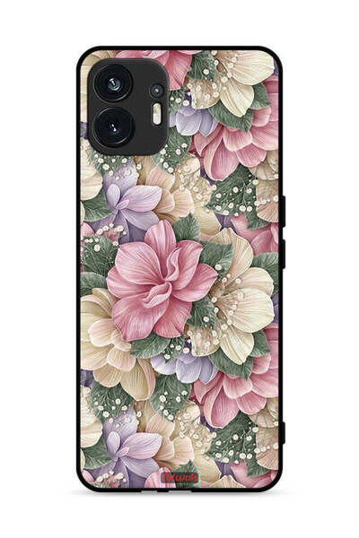 Tolwak Nothing Phone (2) 5G Protective Case Cover Hd Floral