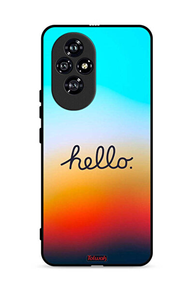 Tolwak غطاء حماية لهاتف Honor 200 5G Hello