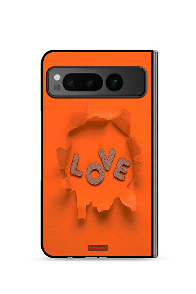 Tolwak غطاء حماية لهاتف جوجل بيكسل فولد 5G - لوف