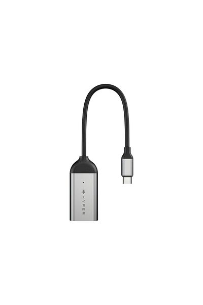 3DHyperStudio Adaptor USB-C la HDMI HyperDrive 8K 60Hz Argintiu