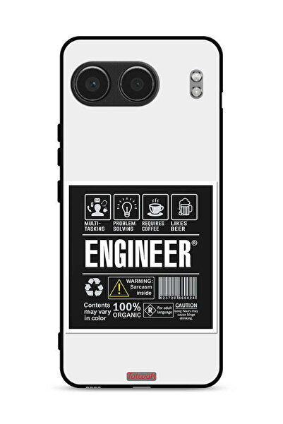 Tolwak غطاء حماية لهاتف OnePlus Nord 4 5G، ملصق مهندس