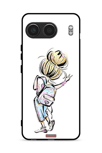 Tolwak غطاء حماية لهاتف OnePlus Nord 4 5G برسومات فتاة المدرسة