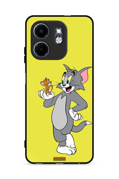 Tolwak غطاء حماية لهاتف إنفينيكس سمارت 9 4G بتصميم توم وجيري