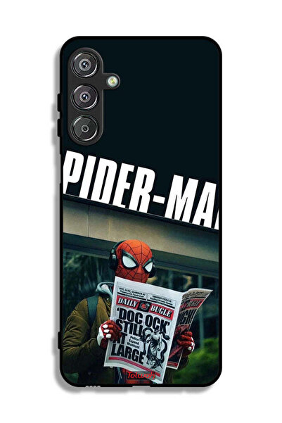 Tolwak غطاء حماية لهاتف سامسونج جالكسي A16 سبايدرمان يقرأ صحيفة