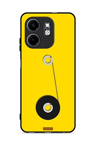 Tolwak غطاء حماية لهاتف إنفينيكس سمارت 9 4G برسومات عجلة الكاسيت