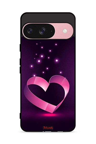 Tolwak غطاء حماية لهاتف Google Pixel 9 بتصميم قلب
