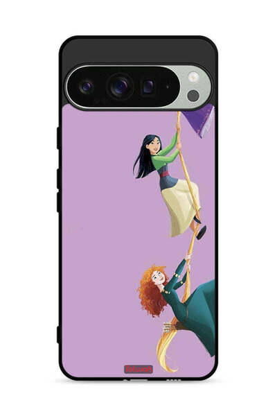 Tolwak غطاء حماية لهاتف Google Pixel 9 Pro بتصميم فن تسلق الفتيات