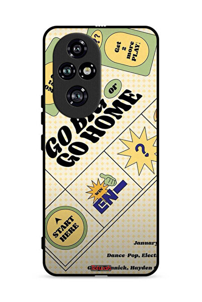 Tolwak Honor 200 Pro 5G Protective Case Cover Go Big Or Go Home
