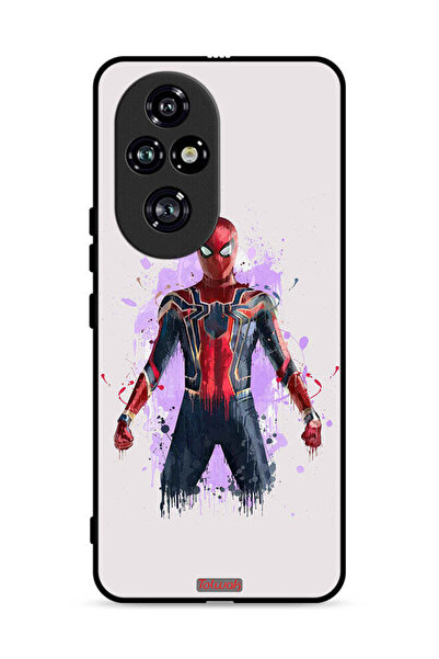 Tolwak غطاء حماية لهاتف Honor 200 Pro 5G بتصميم العنكبوت الحديدي