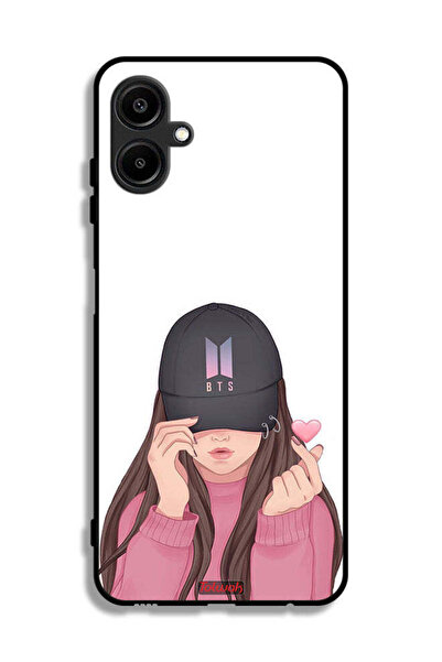 Tolwak غطاء حماية لهاتف Samsung Galaxy F06 5G فتاة تصنع سناب شات