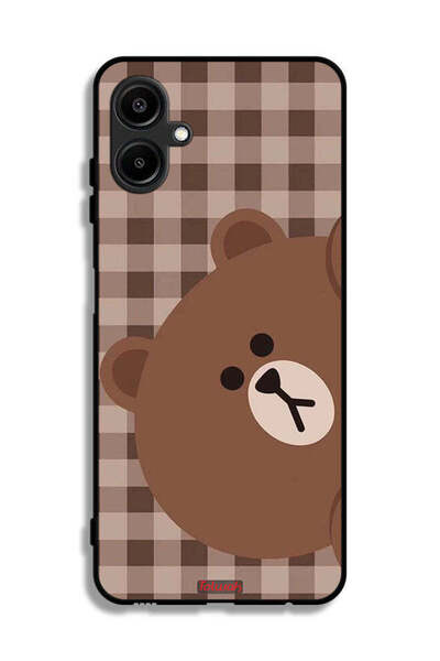 Tolwak غطاء حماية لهاتف سامسونج جالاكسي A06 4G بتصميم دب تيدي