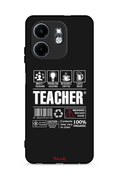 Tolwak غطاء حماية لهاتف Infinix Hot 50i 4G، ملصق المعلم