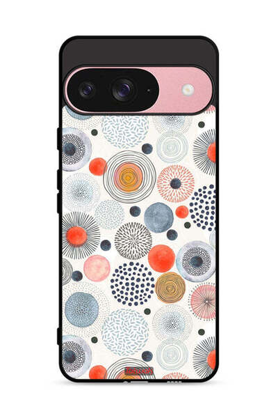 Tolwak غطاء حماية لجهاز Google Pixel 9 بنقشة زهور قطنية