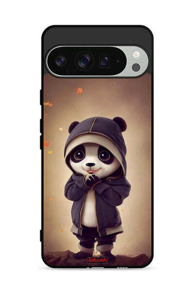 Tolwak غطاء حماية لجهاز جوجل بيكسل 9 برو - باندا صغير لطيف