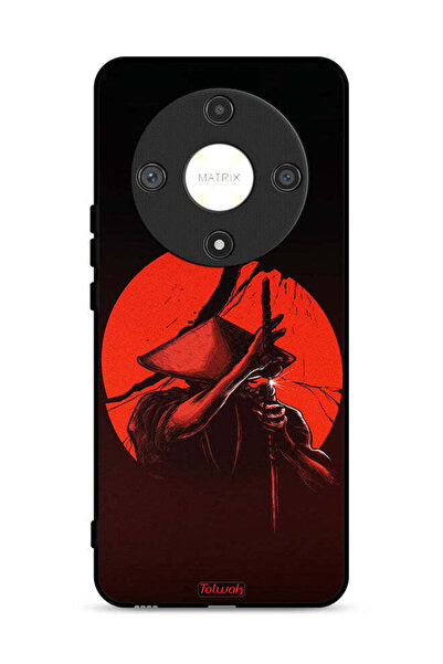 Tolwak غطاء حماية لهاتف Honor X9b 5G بتصميم محارب السيف