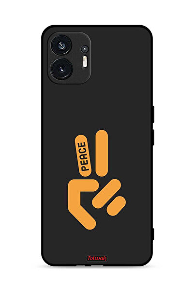 Tolwak Nothing Phone (2) 5G Protective Case Cover Peace