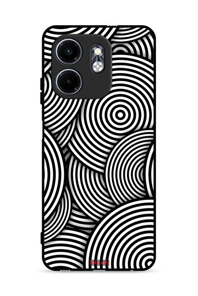 Tolwak غطاء حماية لهاتف إنفينيكس سمارت 9 4G بنمط دوائر وهمية