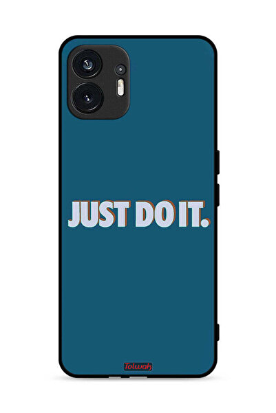Tolwak Nothing Phone (2) 5G Protective Case Cover Just Do It