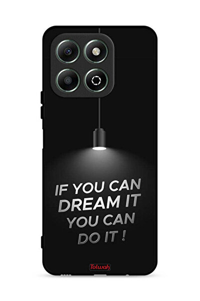 Tolwak غطاء حماية لهاتف Honor X6b 4G إذا كنت تستطيع أن تحلم به، يمكنك تحقيقه