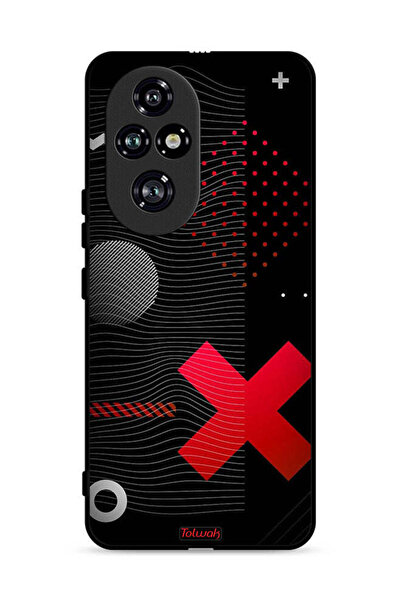 Tolwak غطاء حماية لهاتف Honor 200 Pro 5G بعلامة الصليب