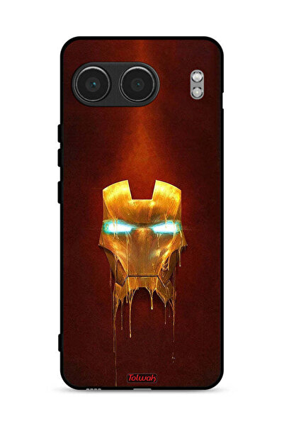 Tolwak غطاء حماية لهاتف OnePlus Nord 4 5G بطبعة Iron Man Marvel Comics