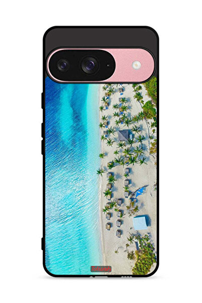 Tolwak غطاء حماية لجهاز Google Pixel 9 بلون الشاطئ