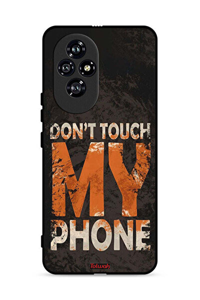 Tolwak Honor 200 5G Protective Case Cover Do Not Touch My Phone