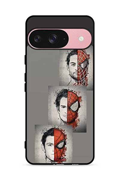 Tolwak غطاء حماية لجهاز جوجل بيكسل 9 برسومات سبايدر مان