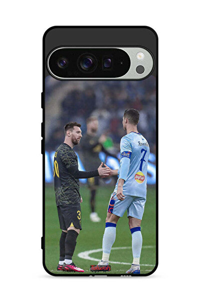 Tolwak غطاء حماية لهاتف جوجل بيكسل 9 برو ميسي ورونالدو