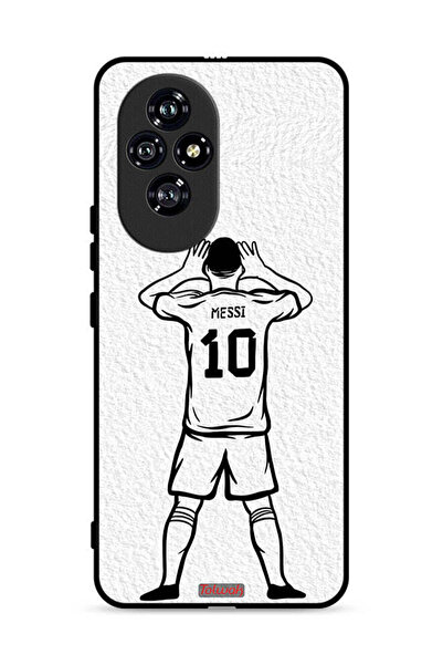 Tolwak غطاء حماية لهاتف Honor 200 5G برسم ميسي