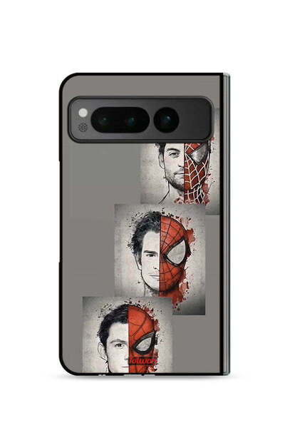 Tolwak غطاء حماية لهاتف جوجل بيكسل فولد 5G برسومات سبايدر مان