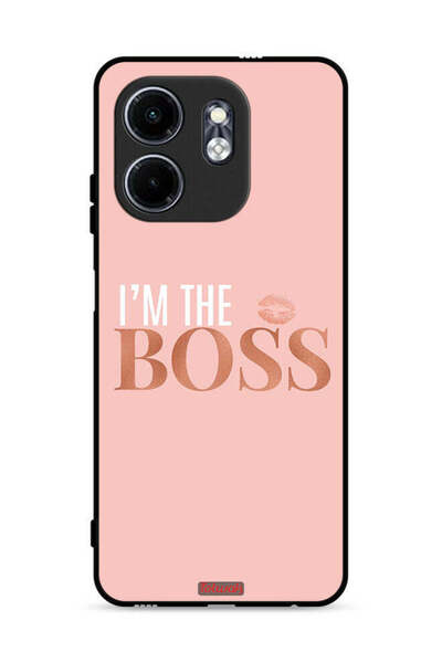 Tolwak غطاء حماية لهاتف Infinix Hot 50i 4G مطبوع عليه عبارة "أنا الرئيس"