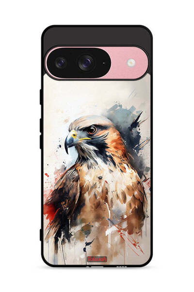 Tolwak غطاء حماية لجهاز Google Pixel 9 بتصميم فن النسر التجريدي