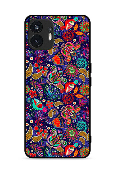 Tolwak Nothing Phone (2) 5G Protective Case Cover Pattern Colorful Birds Leaf...