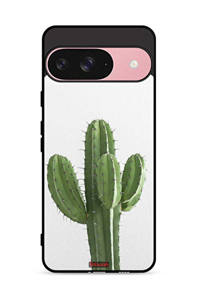 Tolwak غطاء حماية لجهاز Google Pixel 9 بتصميم نبات الصبار