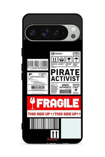 Tolwak غطاء حماية لهاتف Google Pixel 9 Pro، ملصق ناشط خاص قابل للكسر