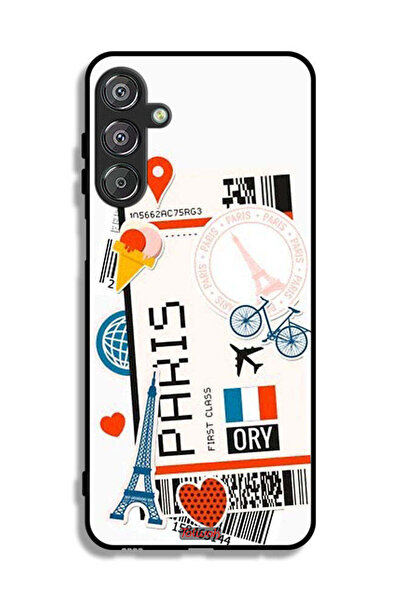 Tolwak غطاء حماية لهاتف سامسونج جالاكسي A16 - ملصق باريس