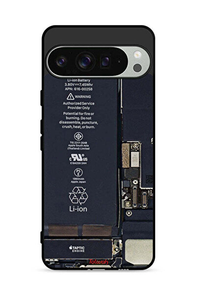 Tolwak غطاء حماية لهاتف Google Pixel 9 Pro XL بنمط دائرة الهاتف