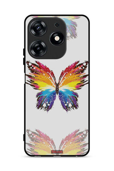 Tolwak غطاء حماية لهاتف Tecno Spark 10 Pro 4G بخلفية بسيطة وفن رقمي وبساطة ال...