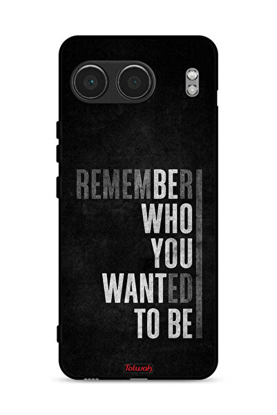 Tolwak غطاء حماية لهاتف OnePlus Nord 4 5G تذكر من أردت أن تكون