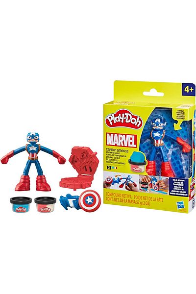 Hasbro Play-Doh Captain America Stamping Shield