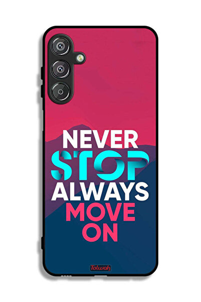 Tolwak غطاء حماية لهاتف Samsung Galaxy M16 5G، لا تتوقف أبدًا، تحرك دائمًا